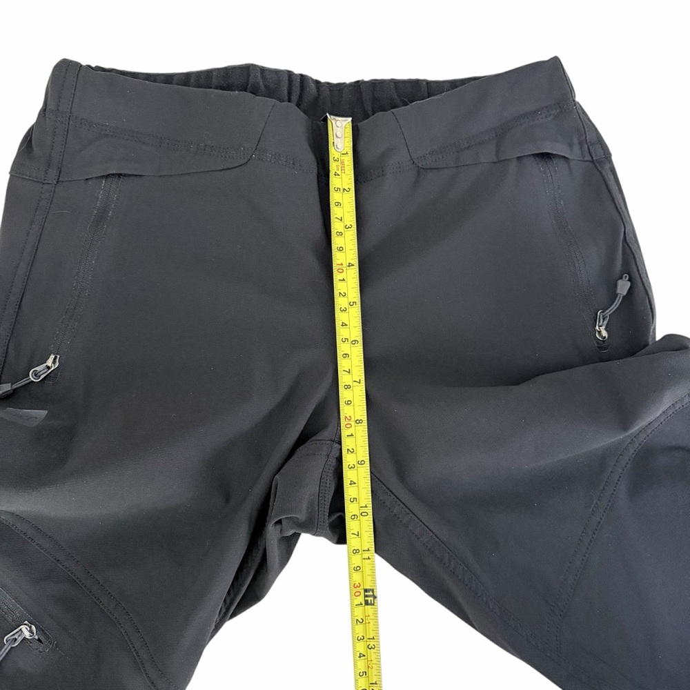 MEC Black Softshell Outdoor Hiking Pants – slim fit trail performance size 4 - Picture 9 of 12